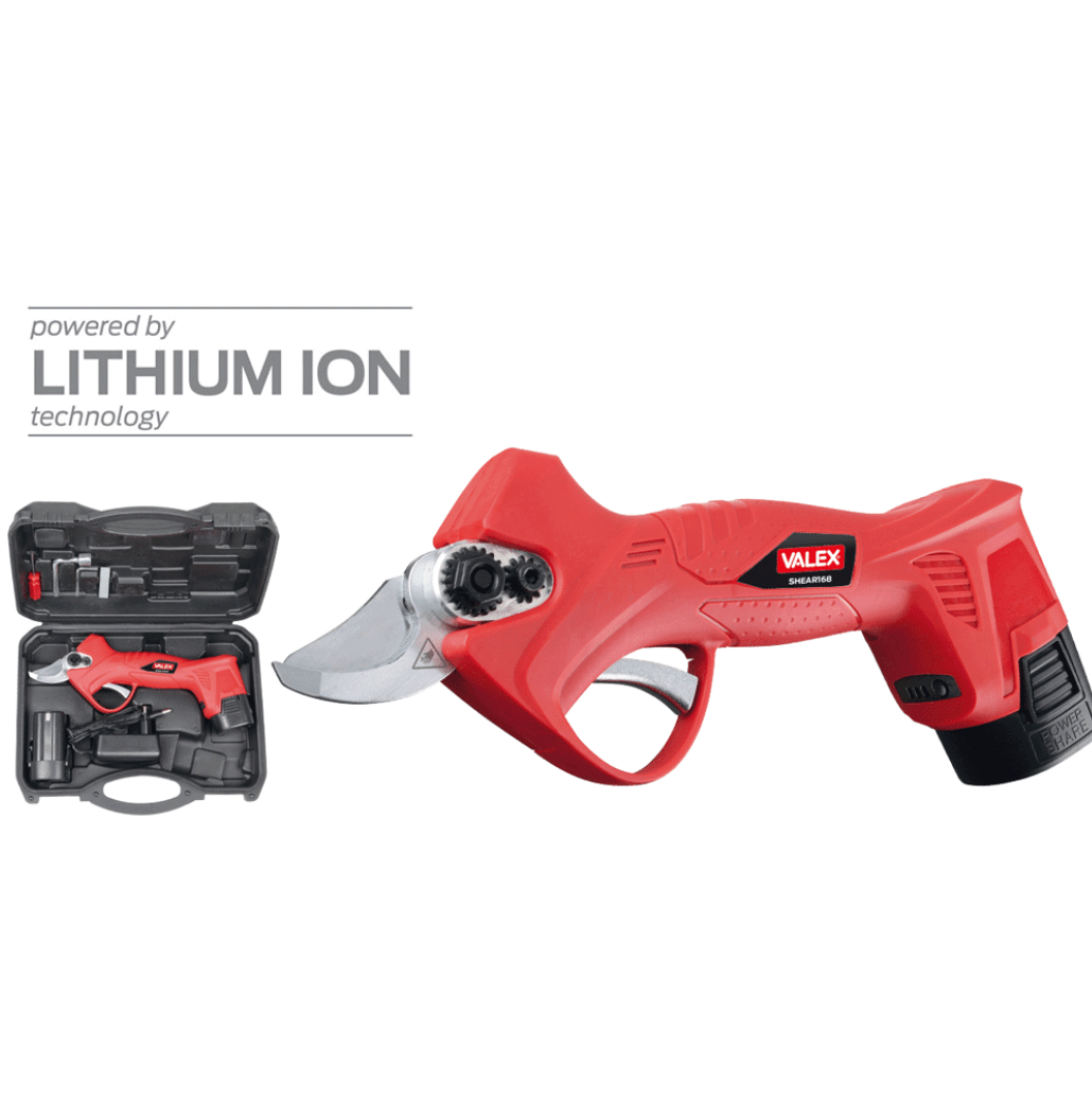 Forbici da potatura a batteria al litio 16,8V Valex - Brico Sapiens - L' evoluzione del fai da te Forbici da potatura a batteria al litio 16,8V Valex - Brico Sapiens - L' evoluzione del fai da te